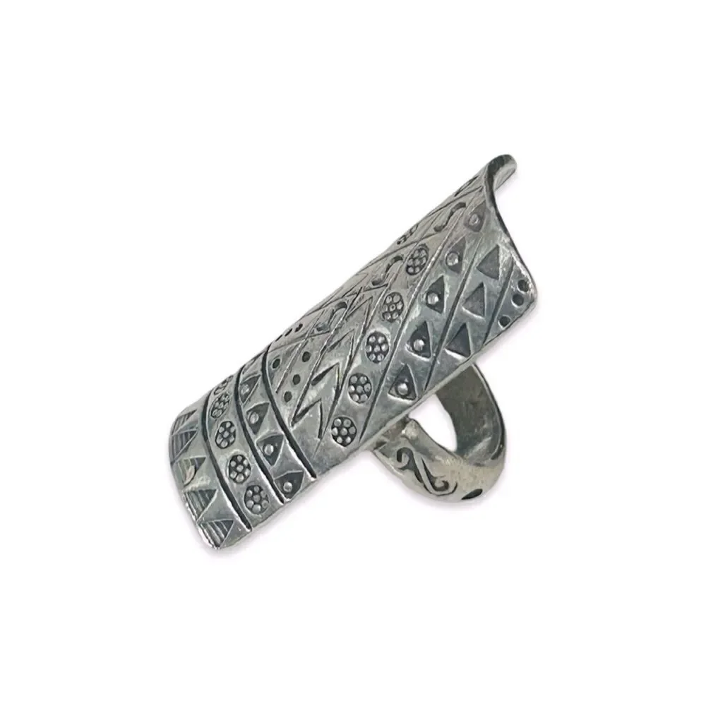 Isle Empress “Cycle of Life”Hill Tribe Silver Ring Size 6.5